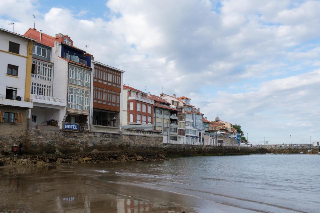 Hotel Playa De Luanco Bagian luar foto